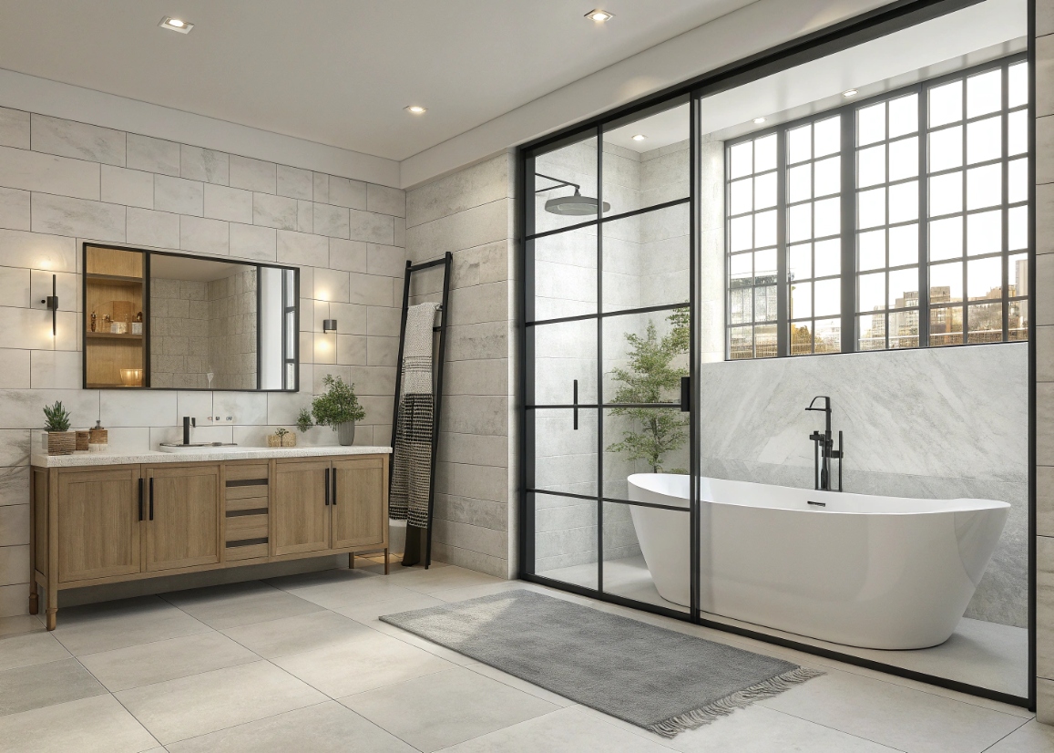 Керамическая плитка и керамогранит против скольжения: безопасность и комфорт