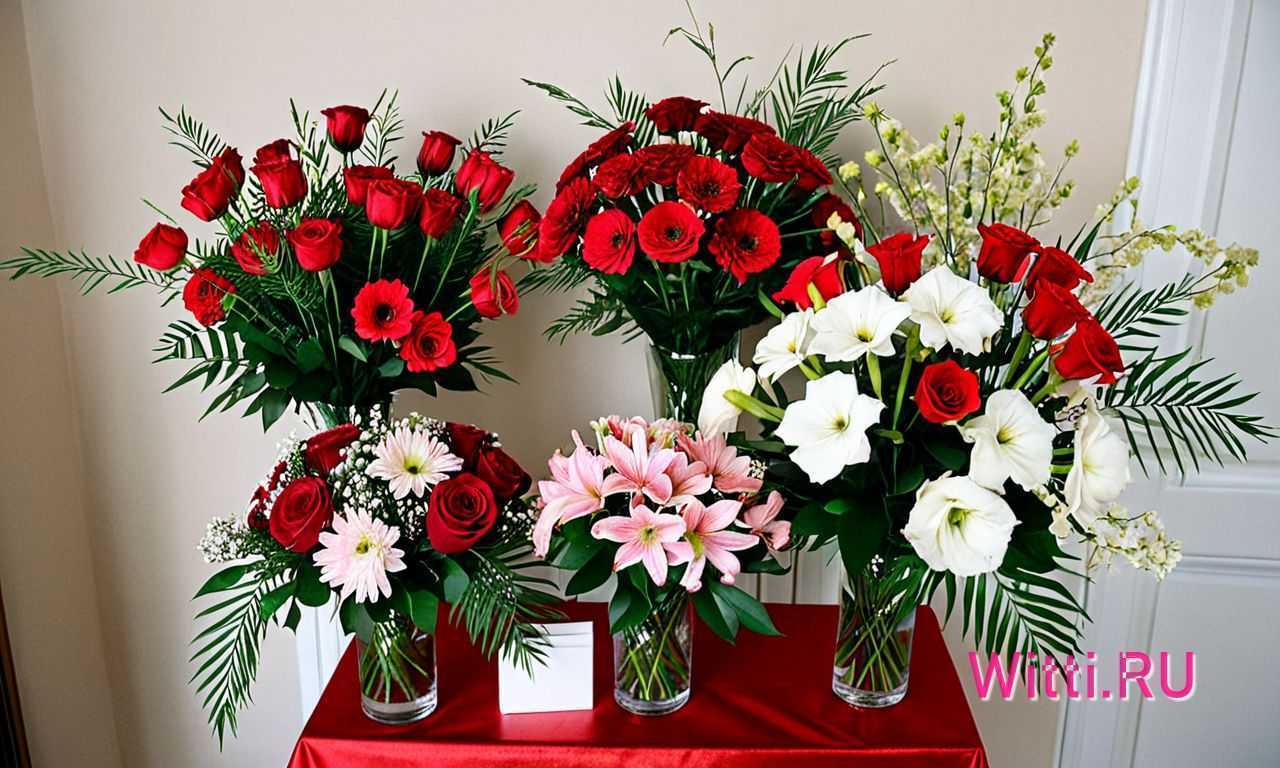 2. Расположение растений в студии