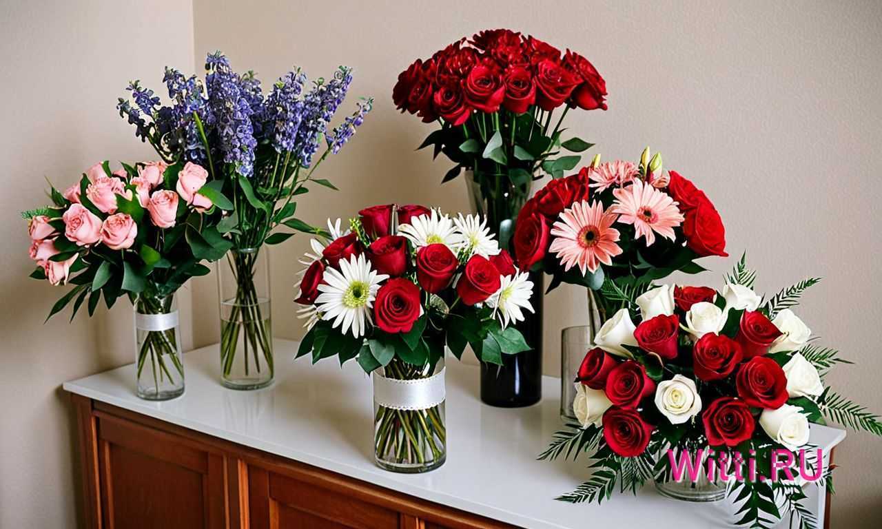 Подбор цветов в соответствии с темой мероприятия